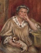 Pierre Renoir Madame Renoirand Bob oil painting reproduction